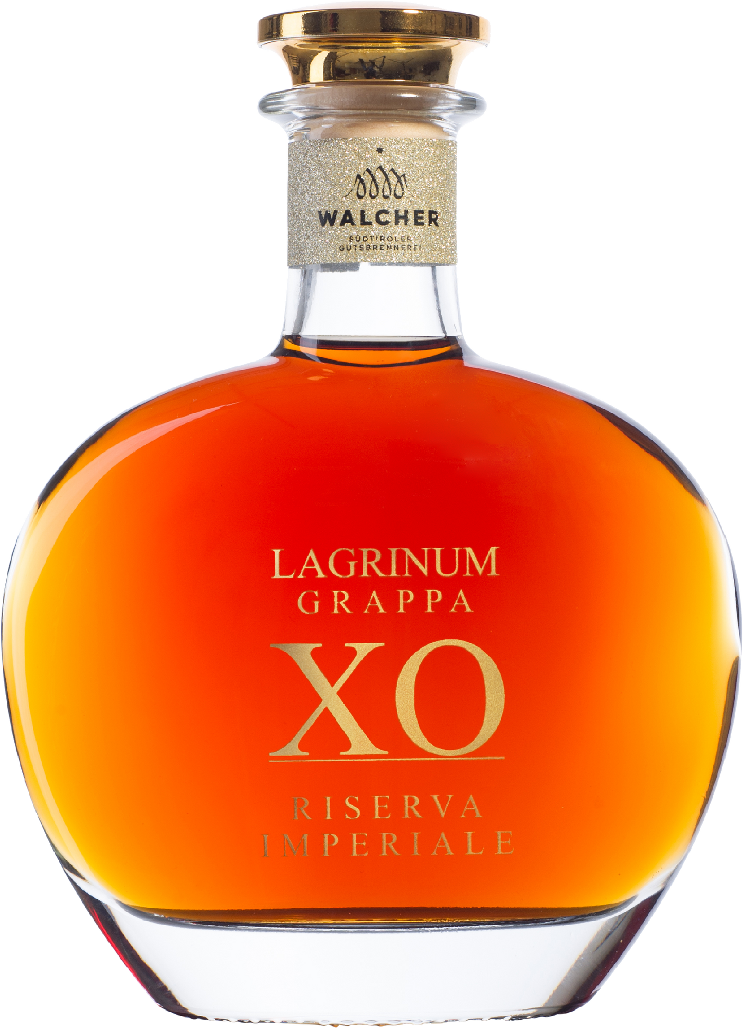 Grappa Lagrinum XO Riserva Imperial 0,5 l in Holzkassette