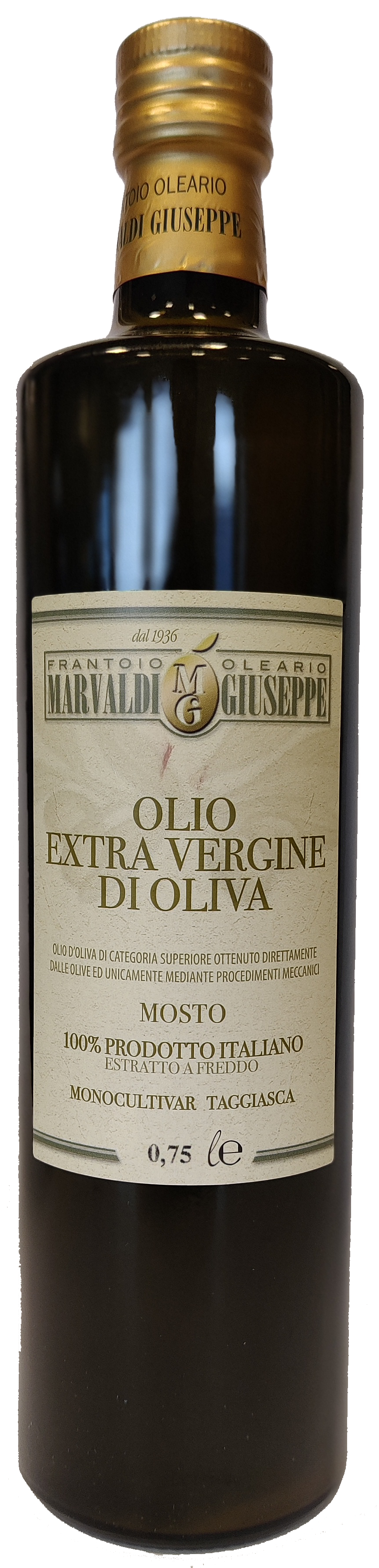Natives Olivenöl extra "Mosto" ungefiltert 0,75 l