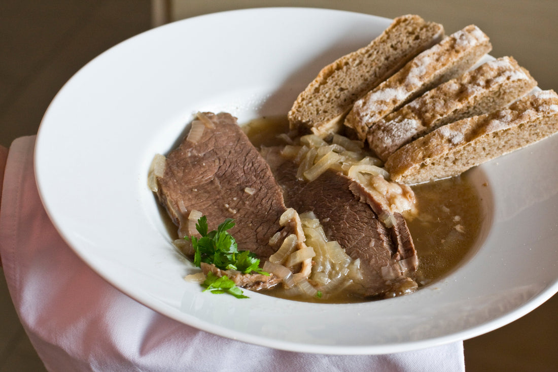 Saures Rindfleisch