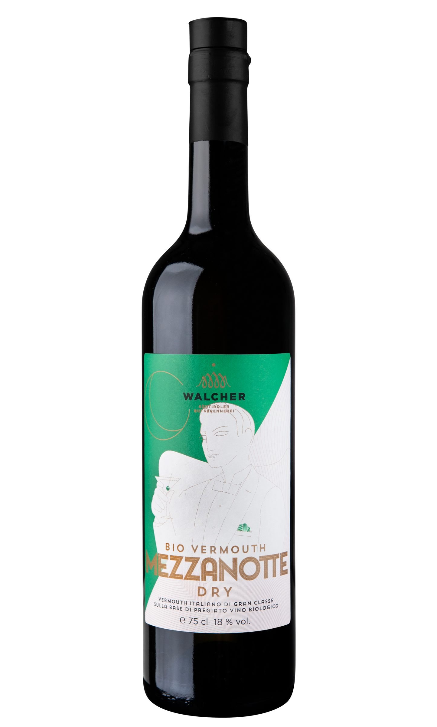 BIO Vermouth DRY Mezzanotte 0,75 l