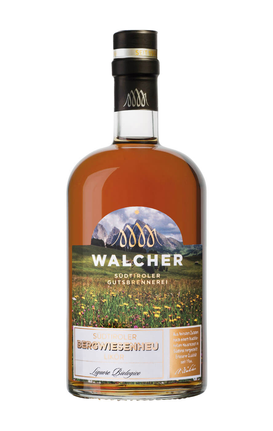 BIO Südtiroler Bergwiesenheu Likör 0,5 l