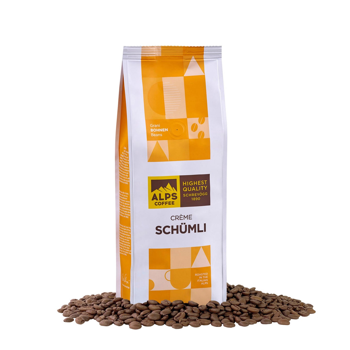 Alps Coffee Café Crème SCHÜMLI 500g