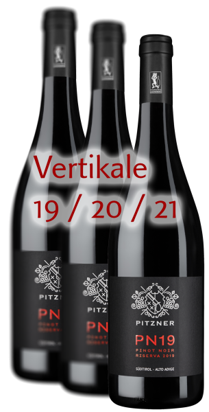 Vertikal-Paket Pinot Noir (Blauburgunder) PN riserva DOC