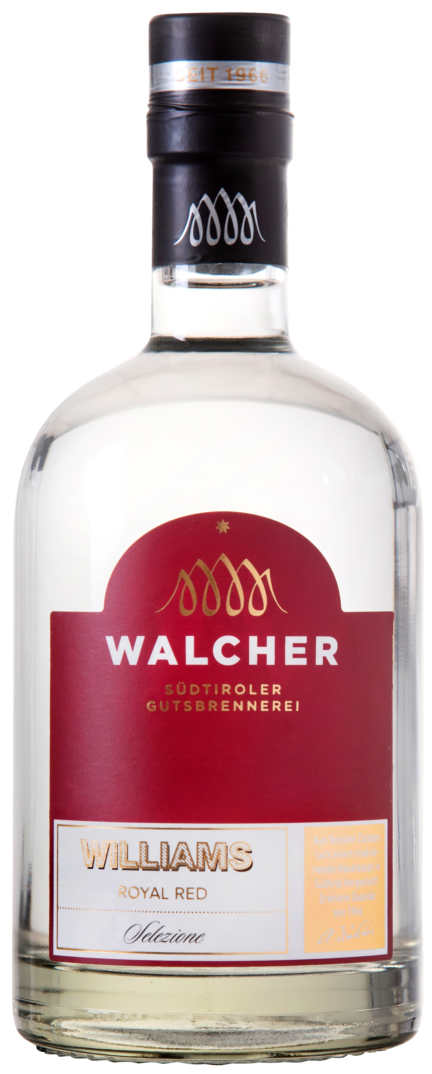 Williams Royal Red 0,7l - Gutsbrennerei Alfons Walcher | Südtirolgenuss